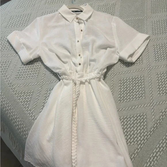 Zara  White Dress - Picture 3 of 5